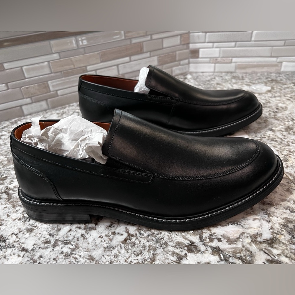 Dockers Linchfield Black Leather Loafers